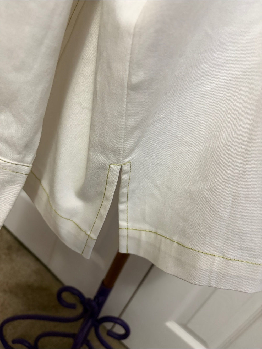 Bob Mackie Wearable “Parade of the Flowers” White Full-Zip Embroidered Jacket - Picture 6 of 16
